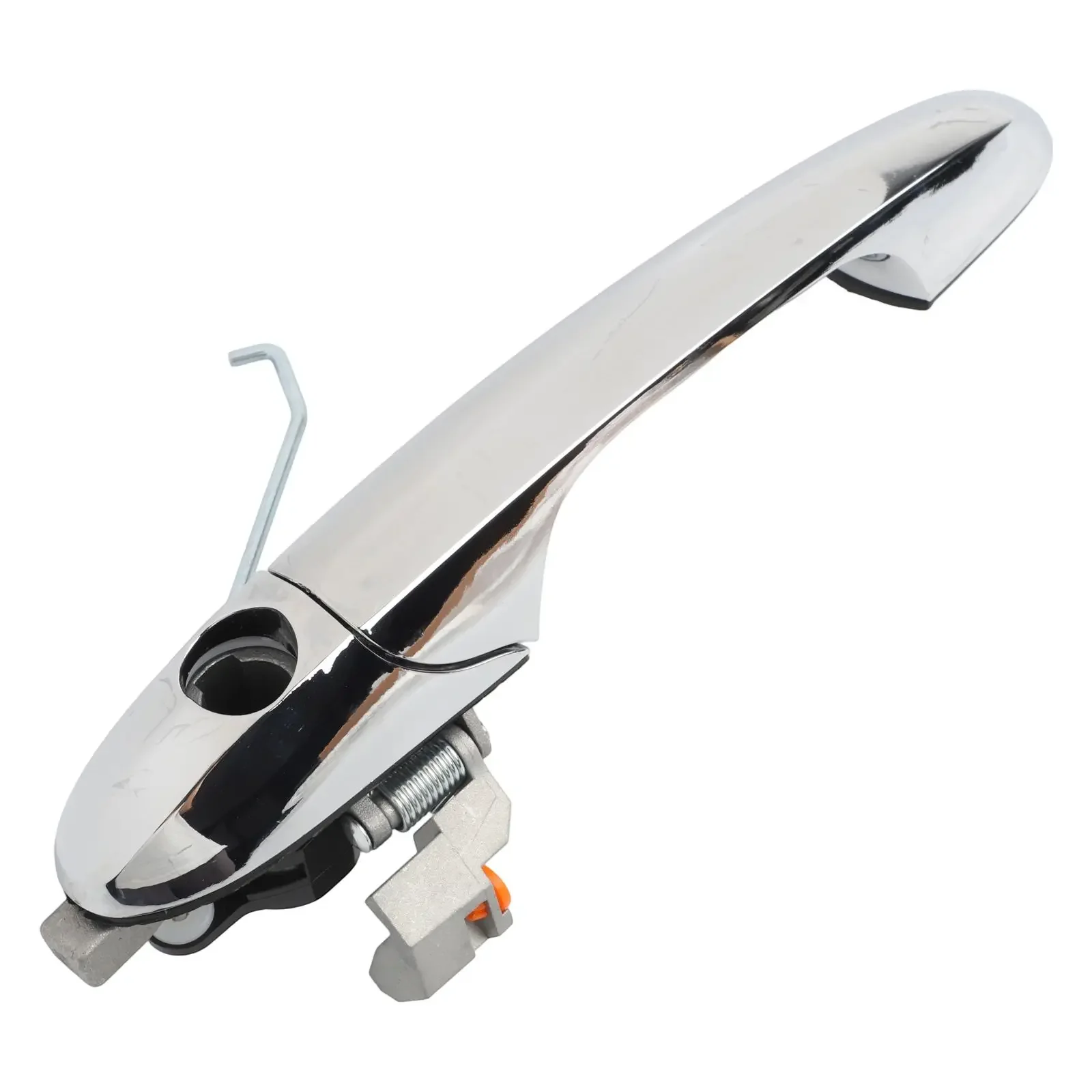 

Passenger Side Handle Chrome Door Handle Auto Parts Car Replacement Silver Color Wear-Resistant Design For FIAT 500