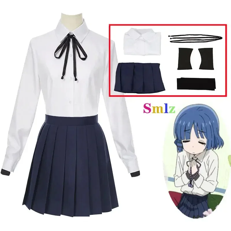 Una arena de osos Yamada Ryo Cosplay Anime BOCCHI THE ROCK disfraz chica uniforme escolar camisas JK medias Hallo 2025 nuevo