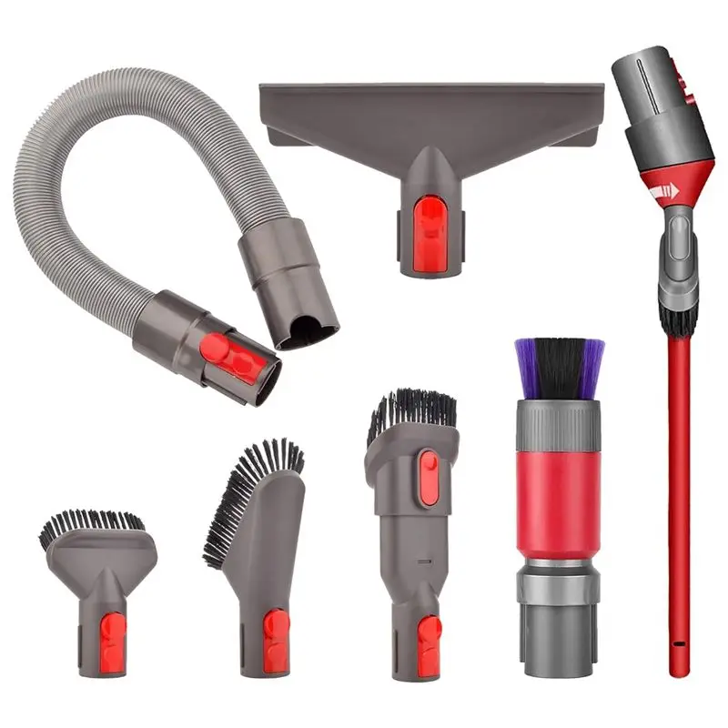 【BRAND NEW】For V15 V11 V10 V7 V8 Brush Tools: Traceless/Soft/Stiff Bristle Extension Hose Mattress Brush Upgrade Crevice Tool A3