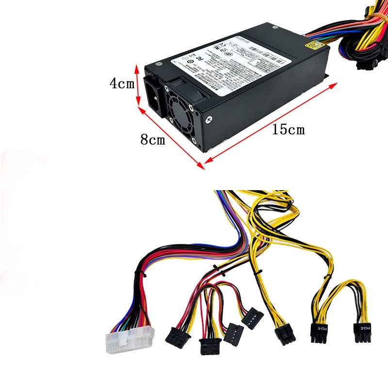 New PSU For DELTA DPS-500AB-5 B 80plus Gold ITX FLEX POS Small 1U M34 K88 K39 K17 K30 S3 G5 500W Power Supply