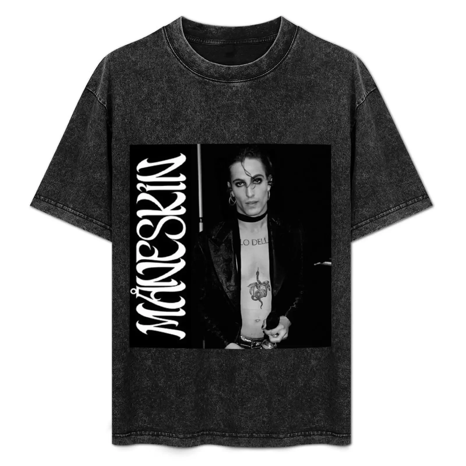 

Damiano David Maneskin T-Shirt Man t-shirt customizeds vintage clothes shirts graphic designer t shirt men