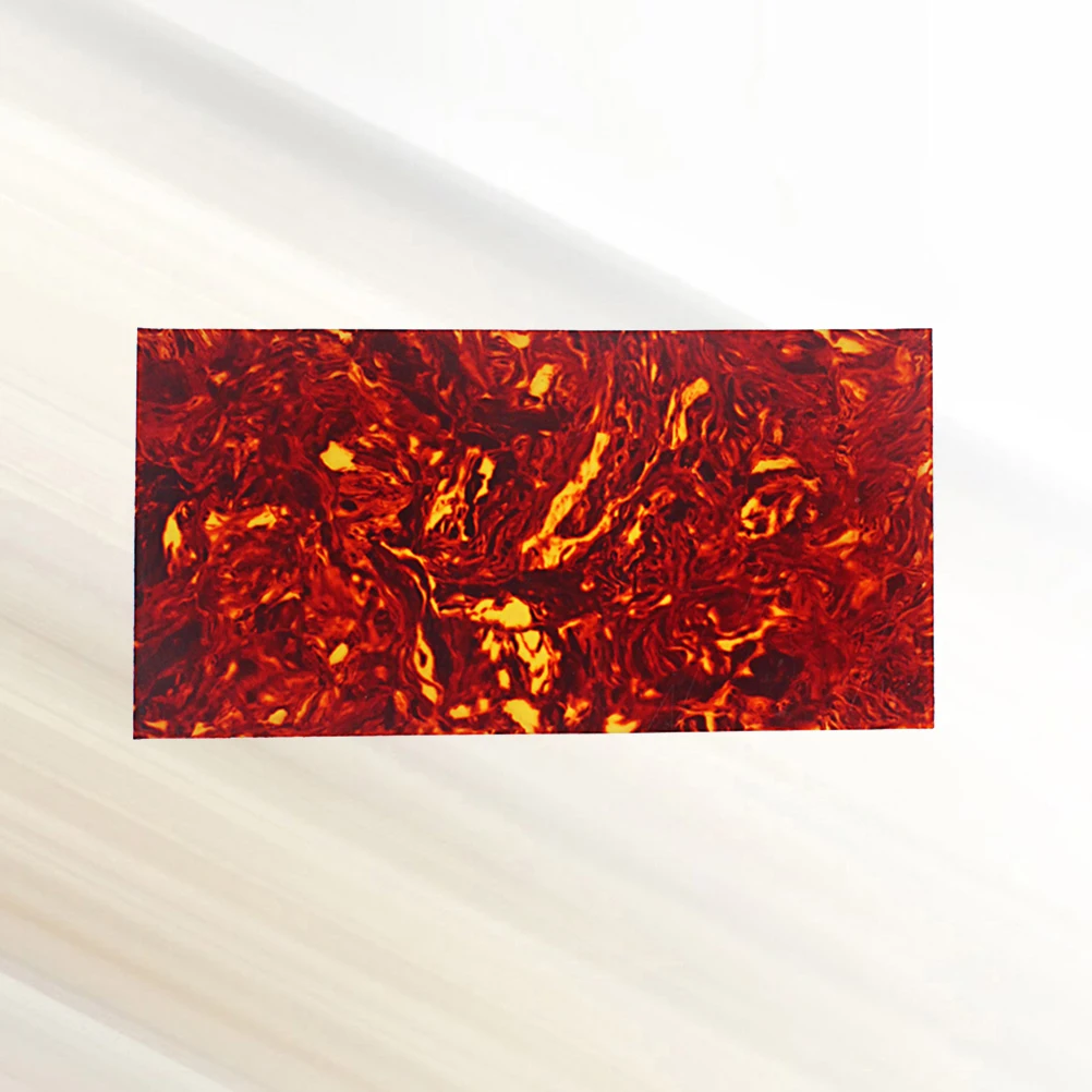 

Glow Color Makeup Board Acoustic Guitar Scratch Plate Pickguard Material Sheets Non Deformation Wear Resistant Heat Resistant
