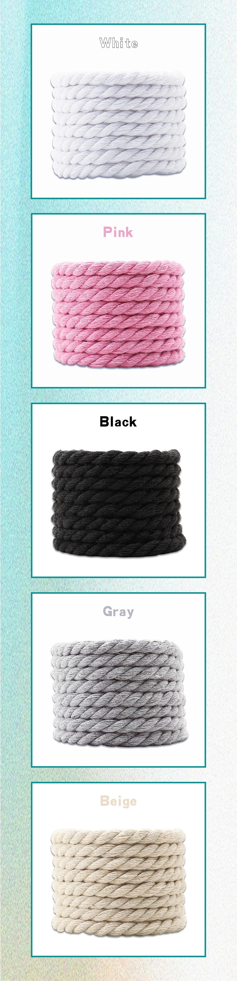 1 Paar Unisex-Schnürsenkel aus verdicktem 8 mm dickem, dreisträngigem Hanfseil, langlebige runde Schnürsenkel für Schuhe – Detail 9