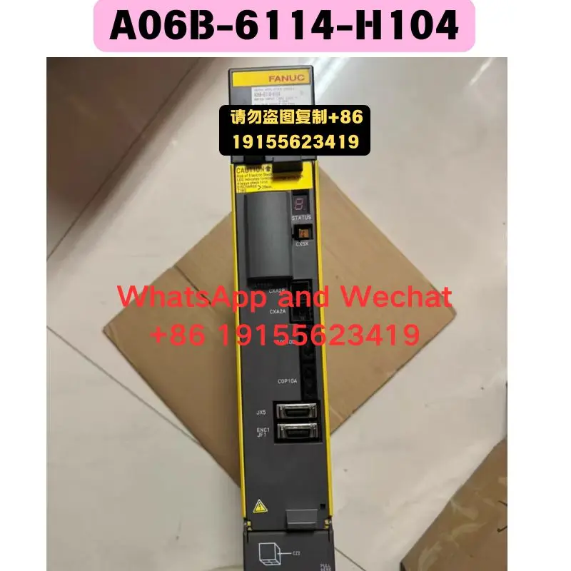 Used OEM disassembled partsA06B-6114-H104 Driver Functional test OK Quick delivery
