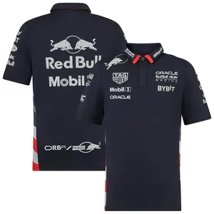 Formula1 Polo Red Bull Team Racing, Camisola desportiva ao ar livre, Treino para adultos e mulheres, Sítio oficial, Novo, 2024 10 principais vendas blusa de motoqueira feminina - №3