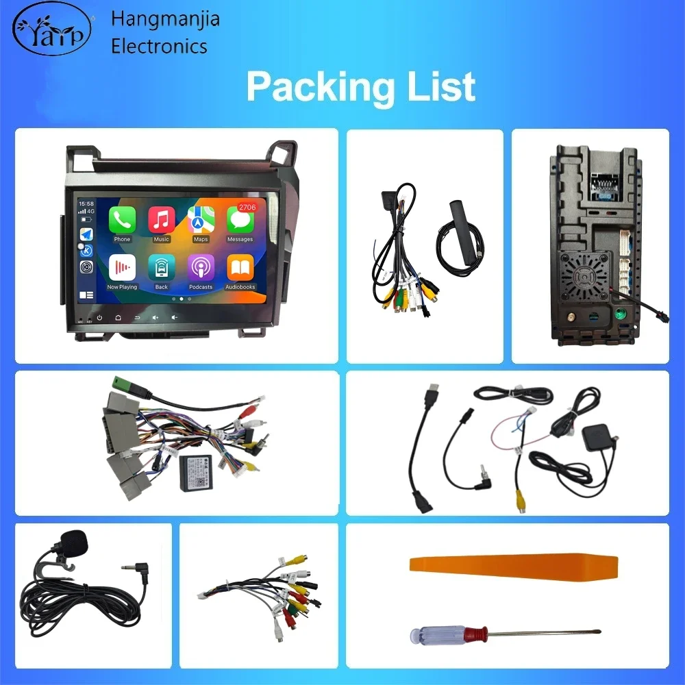 hangmanjia Android 13 Car Radio For Lexus CT200H CT200 2011-2019  Auto Radio Carplay GPS Navigation Multimedia Video Autoradio