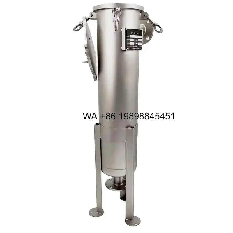 Wmwmnu 304 Stainless Steel Multi Bag Filter Housing for Liquid Oil Wine Beer Honey Syrup Paint Filtration Industrial