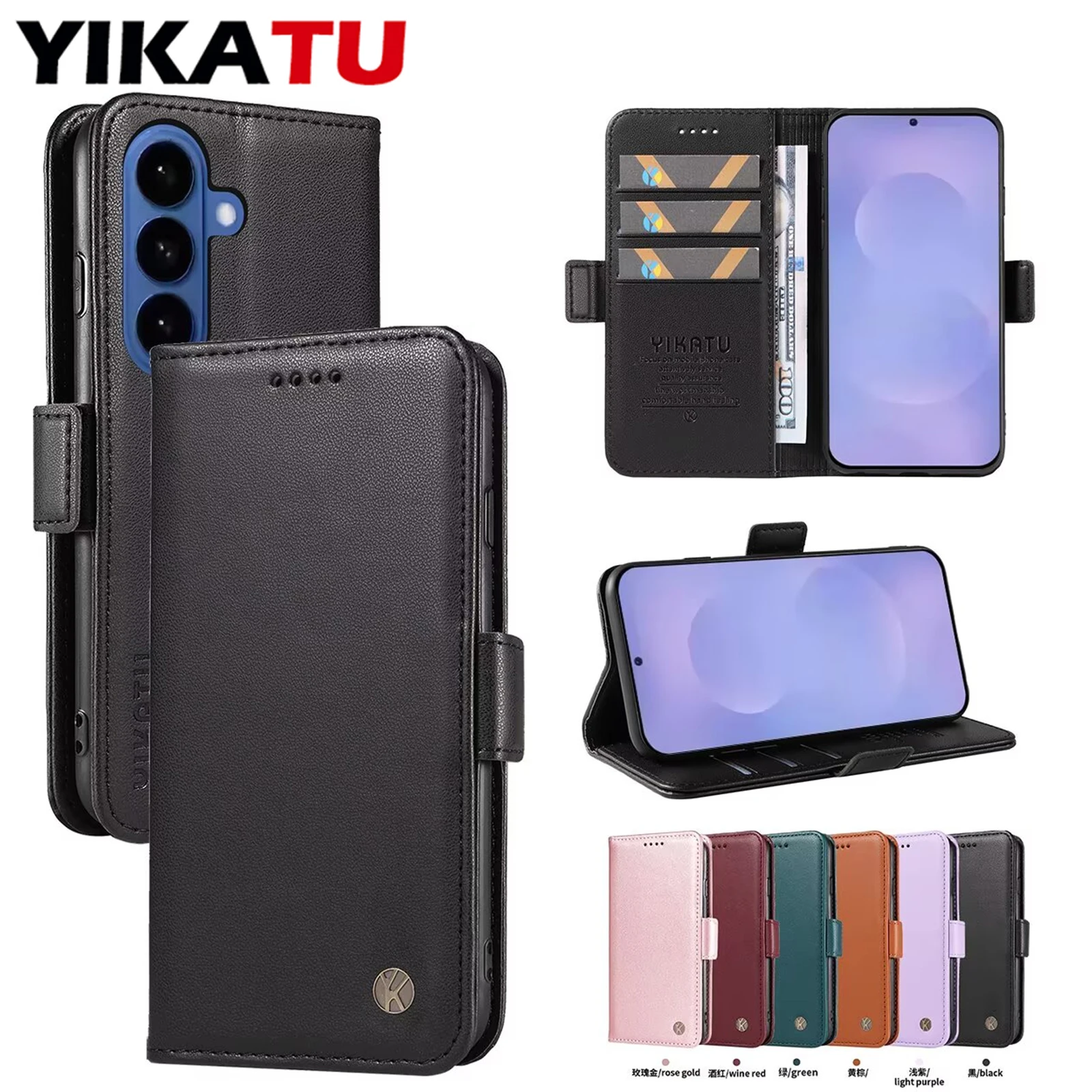 

Wallet Case For Samsung Galaxy S9 Plus S10 Lite S20 FE M80S M70S M62 M60S M55 M53 M52 M40S M35 M32 M23 M22 M15 M13 M10 M02 Cover