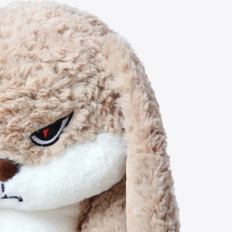 30cm Diudiu Bunny Plush Toy Grumpy Long Ear Bunny Plush Doll Cute Stuffed Rabbit Animal Doll Soft Pillow Home Deco Festival Gift