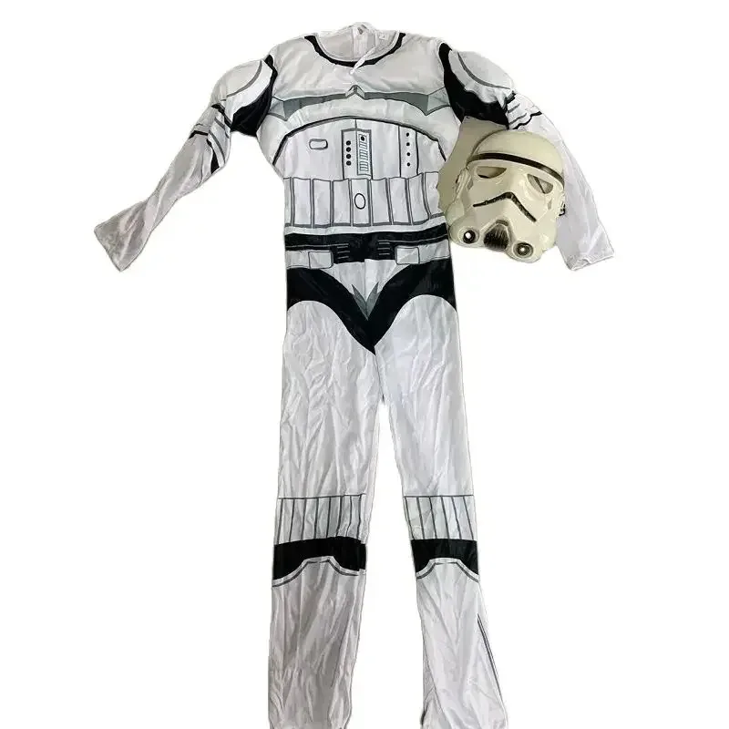 أطفال أسود المحارب تأثيري حلي العاصفة جندي دارث فيدر أنكين سكاي ووكر فتاة الحروب ري زي حفلة الملابس قناع الرأس