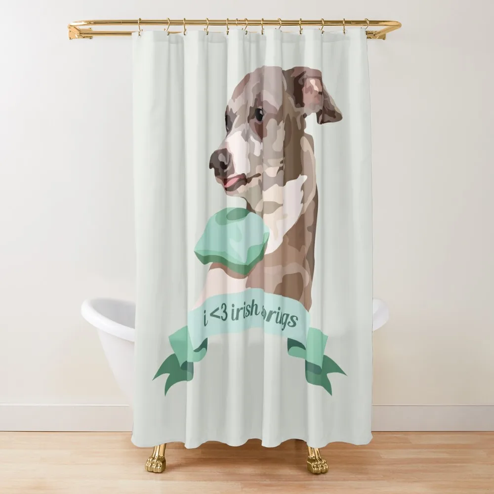 

Kermit I <3 irish spring Shower Curtain Toilet Accessories Bathroom Shower Bathroom Window Curtain