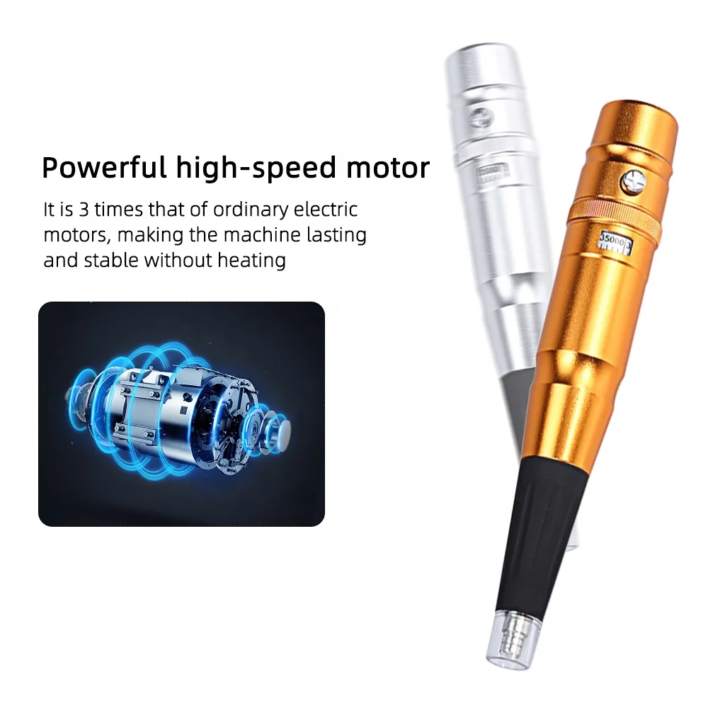 أحدث آلة الوشم الصغيرة متعددة الألوان آلة ماكياج شبه دائم لجمال شفاه الحاجب