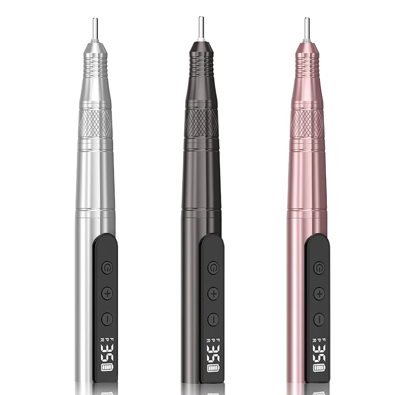 Portable cordless speed control polishing pen 35000 rpm ultra-high power aluminum alloy body stepless speed regulation