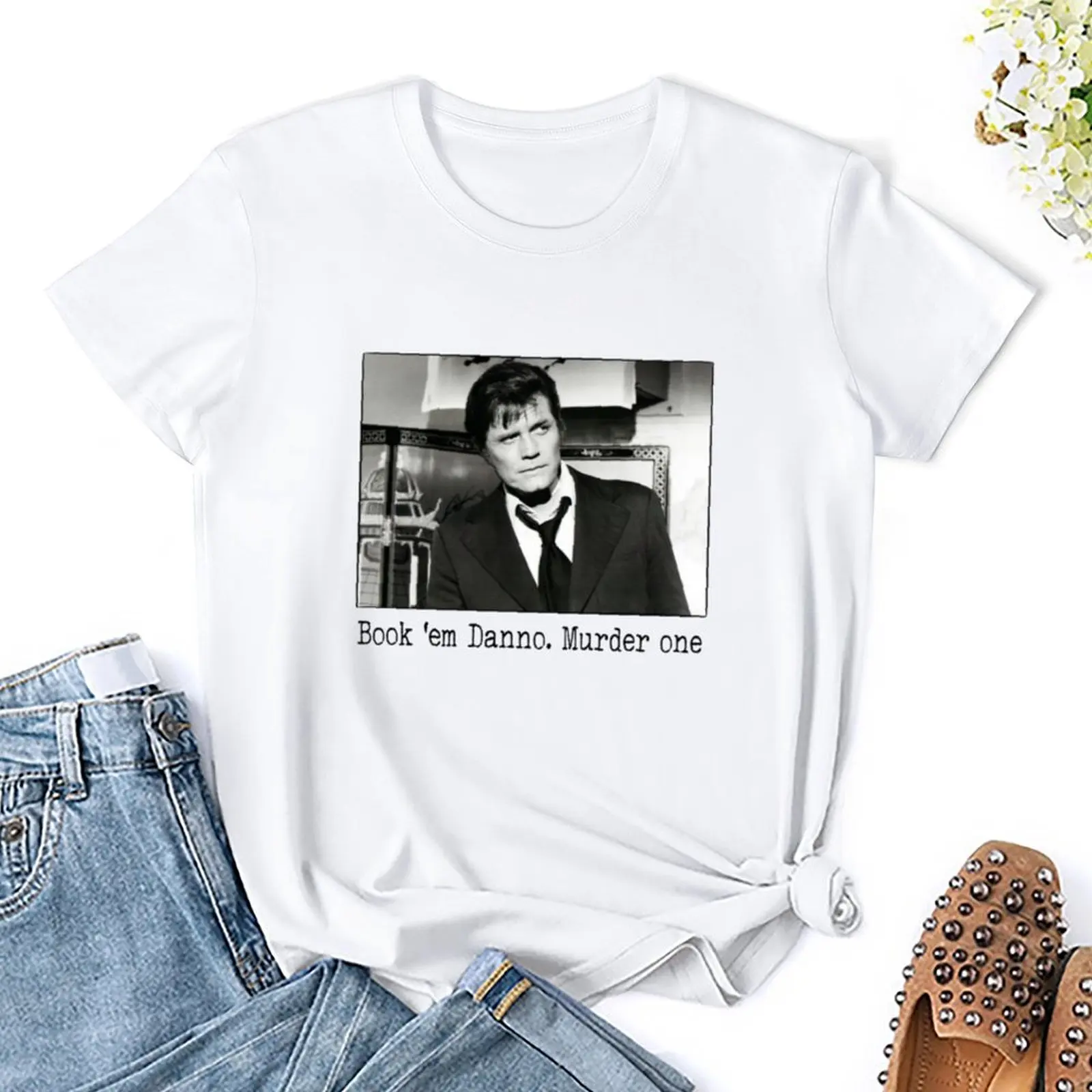 T-shirt en coton avec graphisme de médicaments mignons pour femmes, PleHim Integrating No T-shirt