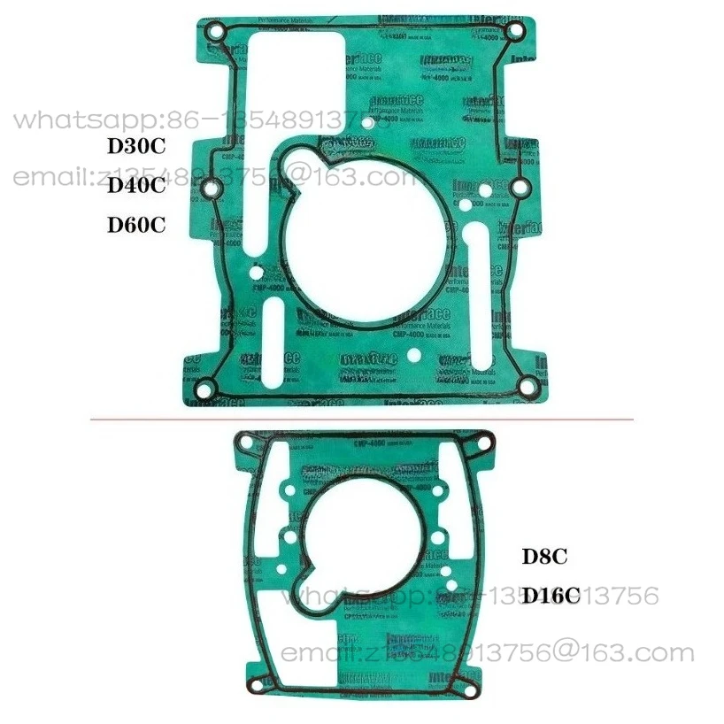 Special promotion applies to vacuum pump gasket D16C/D8C/D30C/D40C/D60C/fuel tank gasket