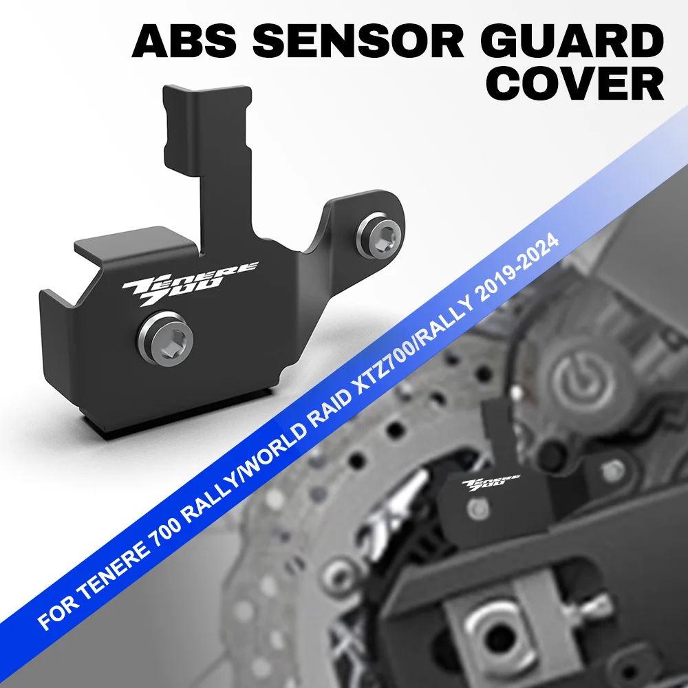 

For YAMAHA Tenere 700 RALLY/World Raid XTZ700/RALLY 2019-2023 2024 Motorcycle Accessories CNC Rear ABS Sensor Guard Protector