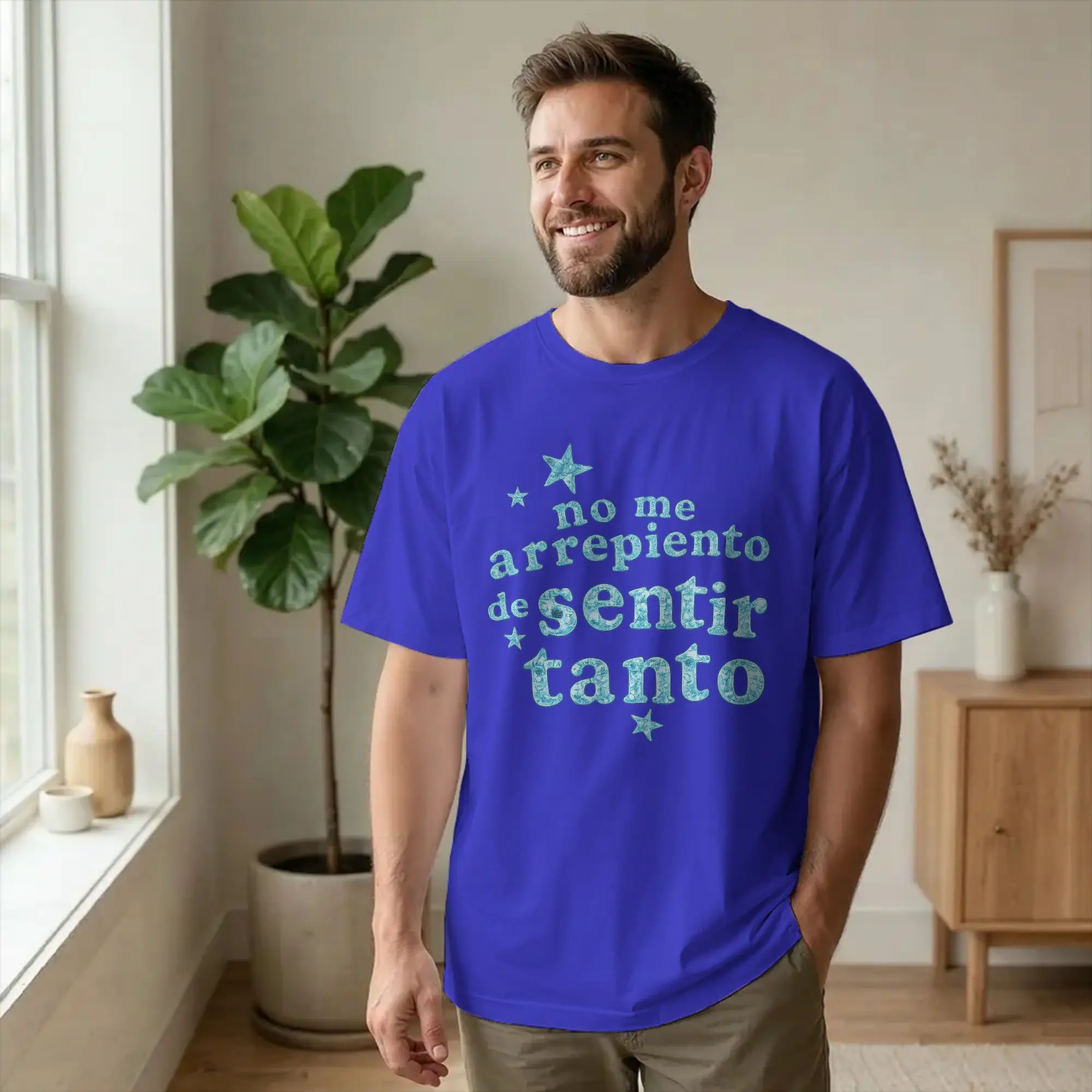 Karol G I don't regret feeling so much T-Shirt Women no me arrepiento de sentir tanto Cotton Tees Round Collar T Shirt Printing