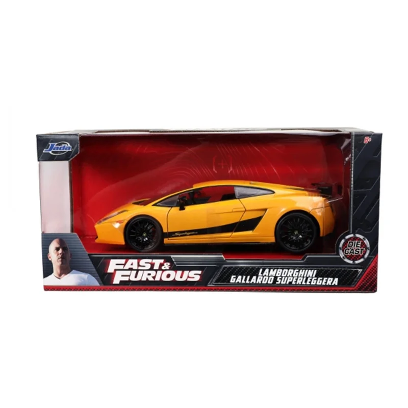 1:24	Dom’s Lamborghini Gallardo Superleggera toy car  Diecast  model car  12+y  CN(Origin) car toy