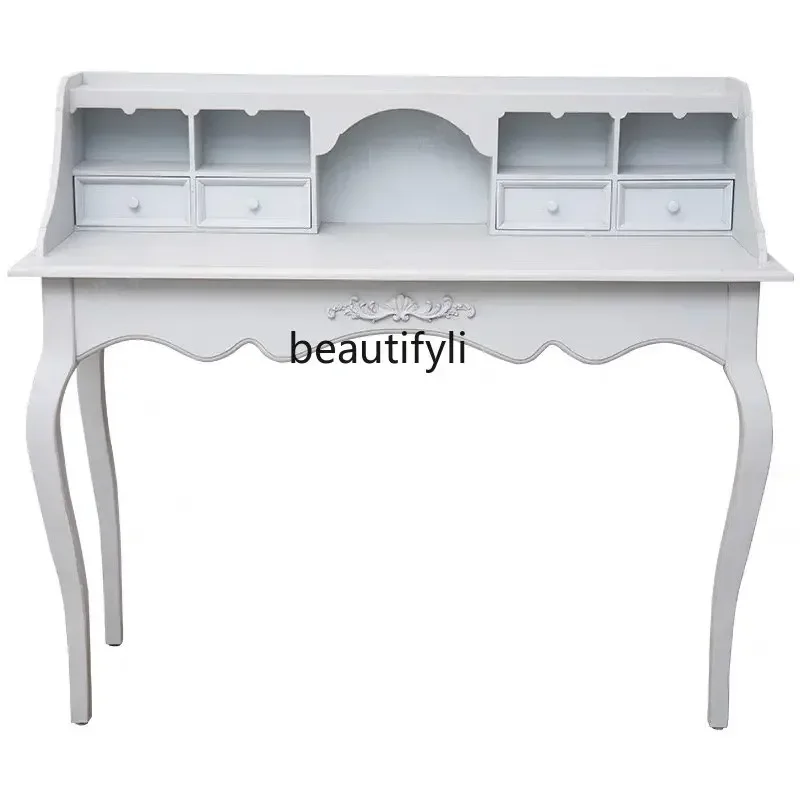 

cc182R1 High-End Simple Makeup Table American Light Luxury Advanced Dressing Table Modern Bedroom Complete Furniture