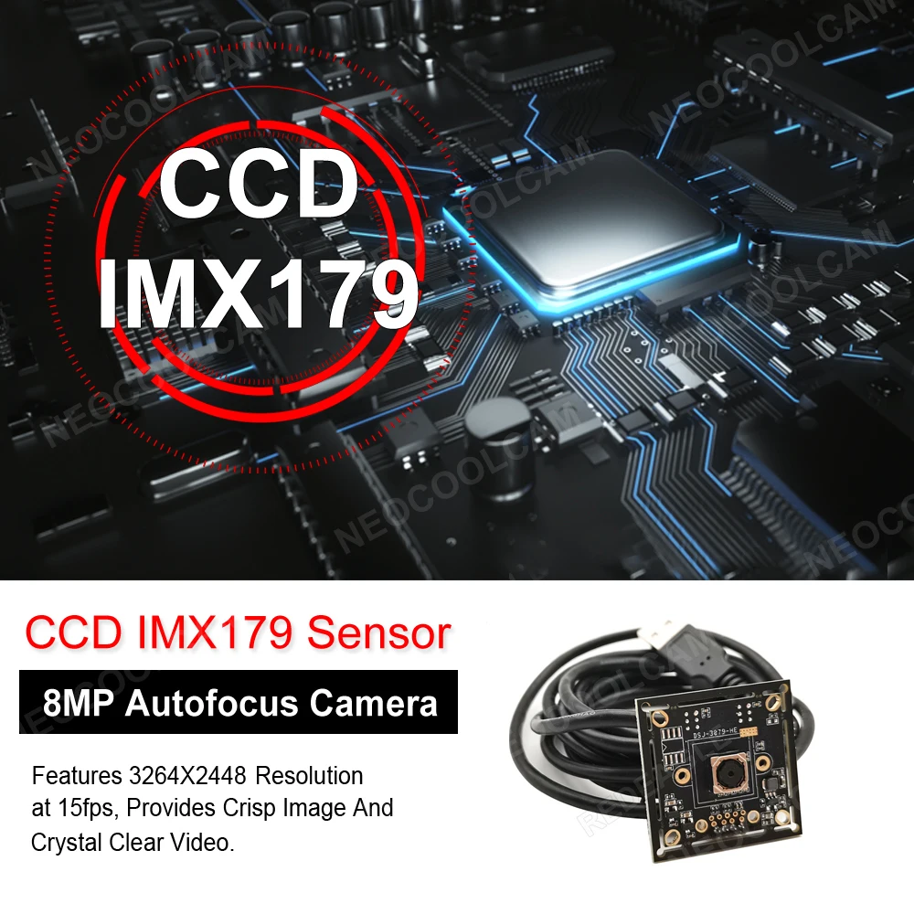 Модуль веб-камеры NEOCoolcam с автофокусом 4K USB CCD IMX179 Mini 2K 5MP IMX335 Usb камера UVC OTG Plug and Play для сбора изображений