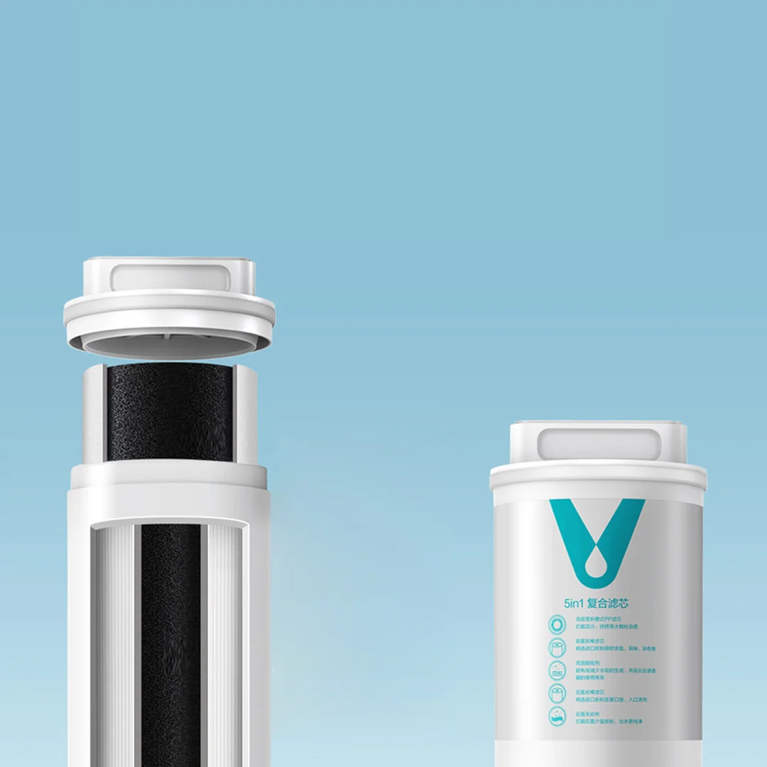 Elemento filtrante per depuratore d'acqua serie Yunmi Xiaoblues elemento filtrante composito 5 In 1 elemento filtrante ad osmosi inversa 400G/600G