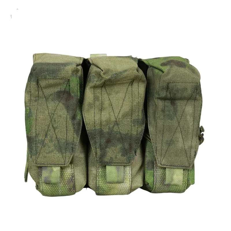 Outdoor Training 1000D Nylon 7.62 Triple Magazine Pouch