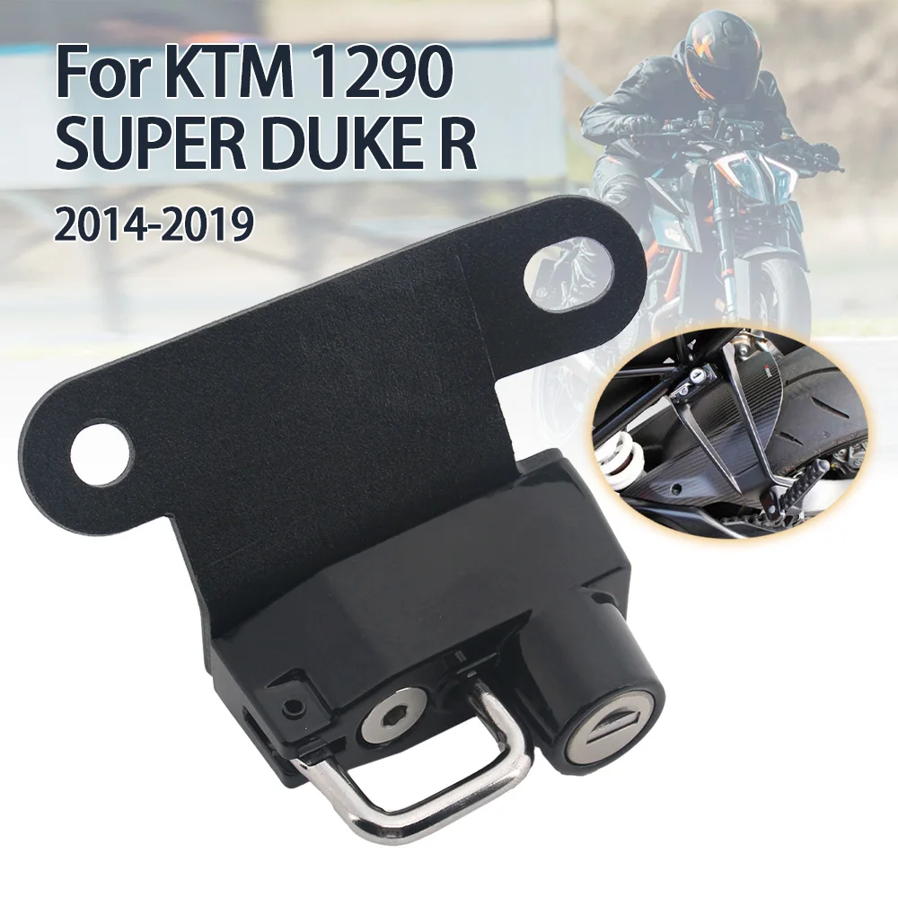 Motorcycle Helmet Lock For KTM 1290 Super Duke 1290 SUPER DUKE R 2014-2021 Anti-theft Helmet Lock Left Side Security with 2 Keys