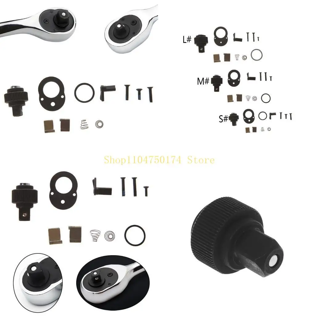 1/4'' 3/8'' 72 Zähne Ratsche Steckschlüssel Reparatur Zubehör Ersatzteil Top Verkauf