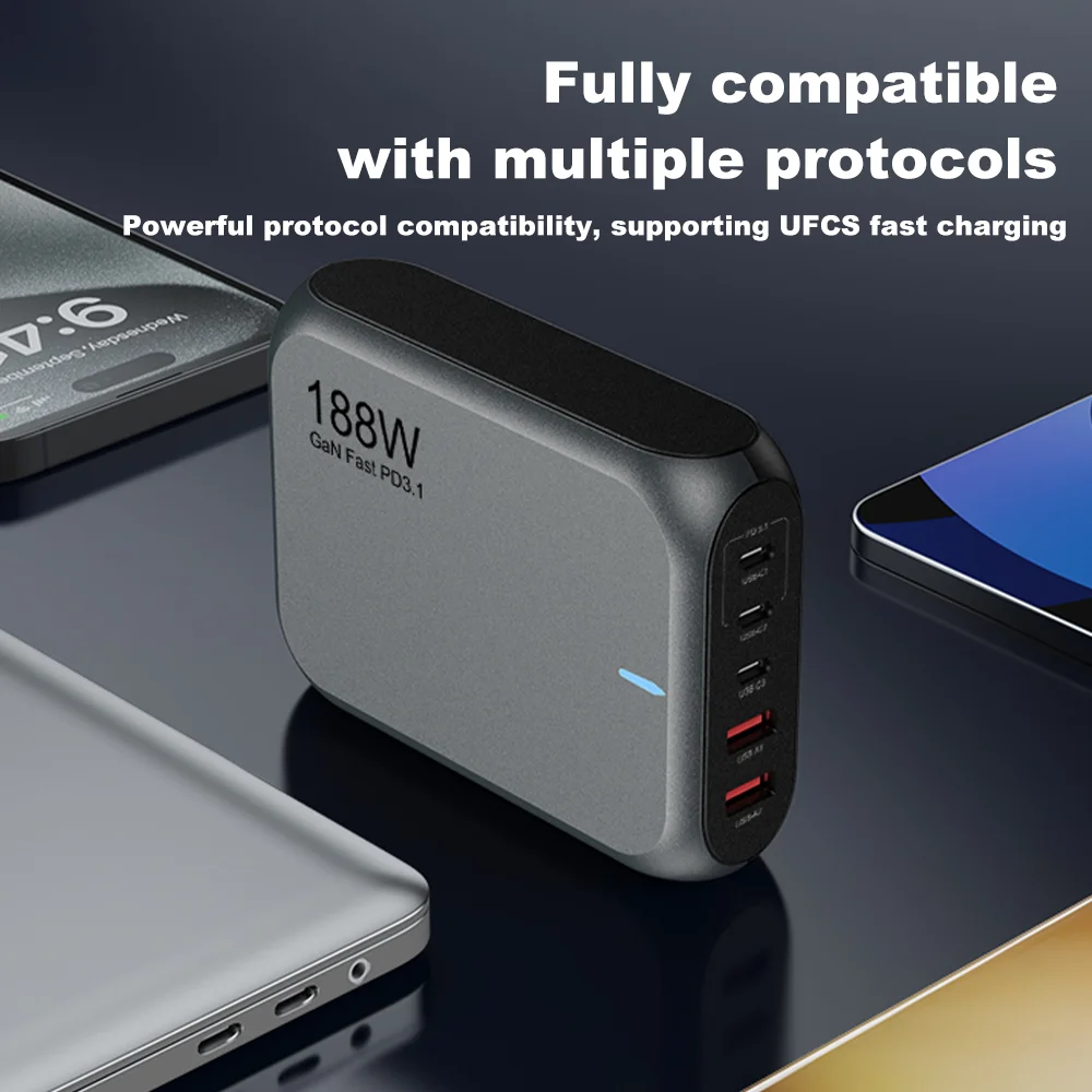 188W Multi-Port Gan…