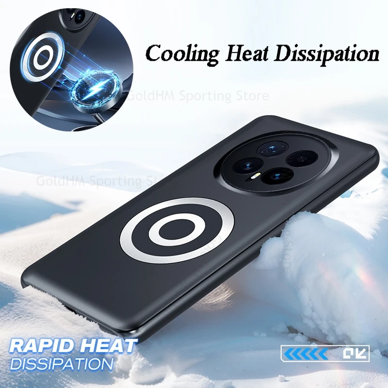 

Cooling Heat Dissipation Matte Tough Magnetic Case For Honor Magic 8 7 Pro Wireless Charging For Magsafe Cover Magic 7 6 5 8 Pro