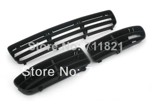 Front Bumper Complete Air Vent & Cooling Grille Inserts For Volkswagen For VW Jetta / Bora MK4