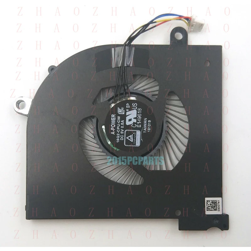 L+ for MSI GS65 GS65VR MS-16Q2 CPU Coolng Fan 4-PIN 16Q2-CPU-CW