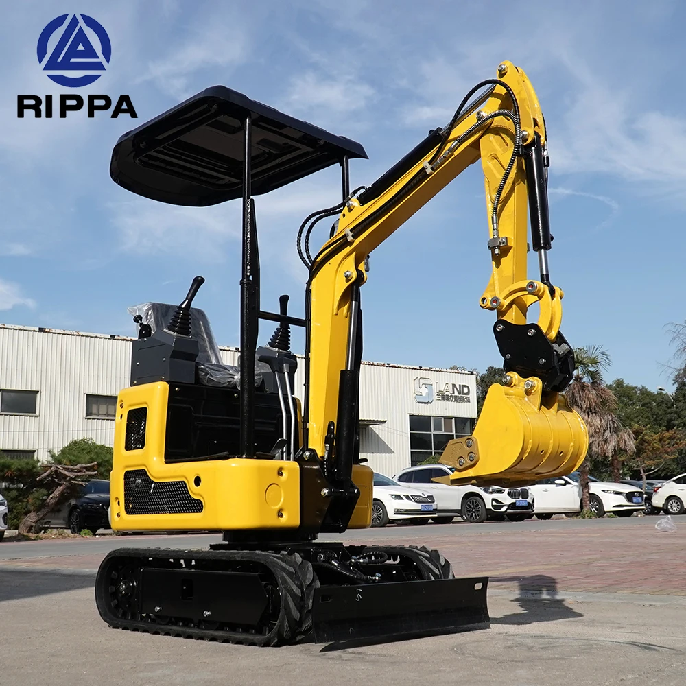 2026 ماركات Rippa Mini Excavator الشركة المصنعة لحفارة 1 طن للبيع #6
