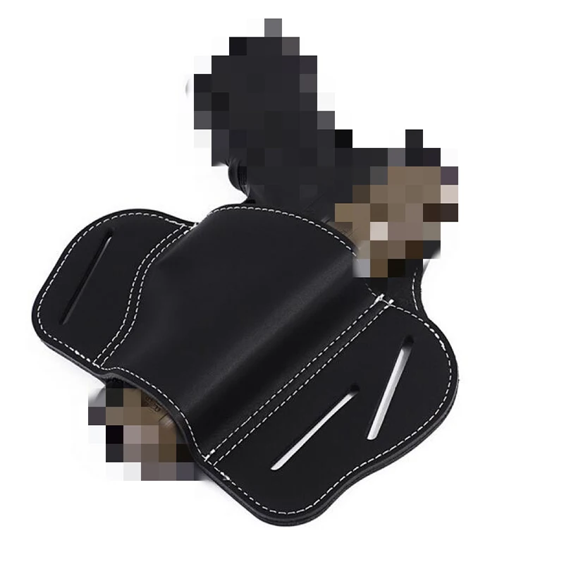 Right Hand Leather Gun Holster Tactical Gun Belt Holster For Universal Gun G17 M9 Pistol