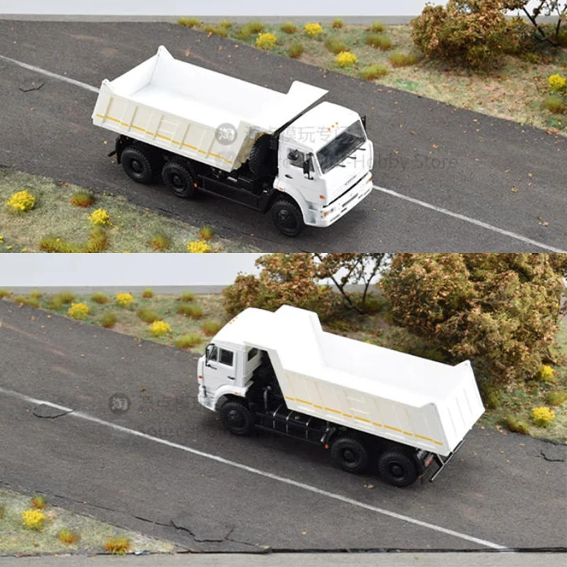 

1:43 Scale Kamaz-6522 Heavy-duty Dump Truck Simulation Plastic Car Model Static Display Collectible Toy Gift Souvenir