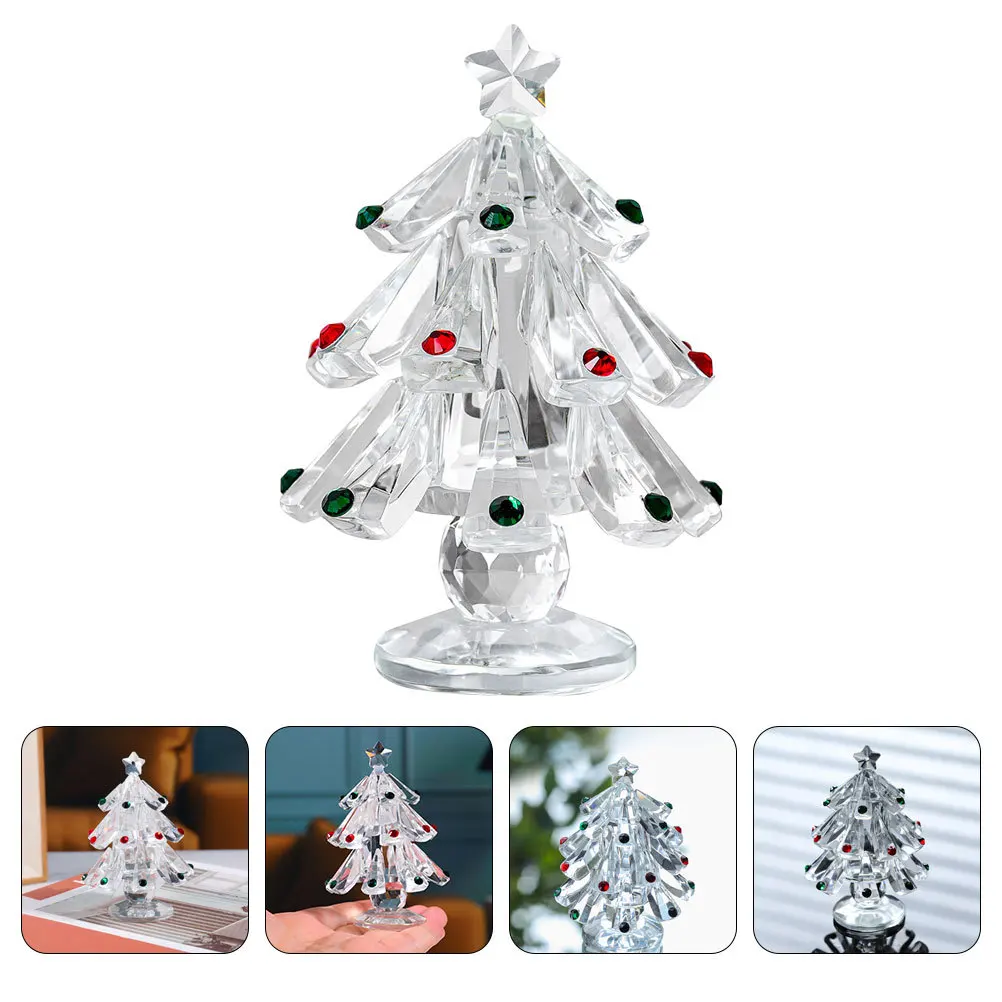 

Desktop USB Small Tabletop Xmas Tree Decor Christmas Decorations Trees Ornaments