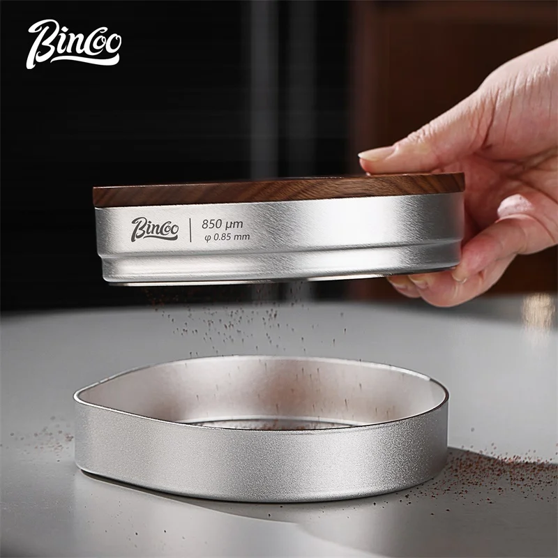 Bincoo Coffee Sifter, Professional Coffee Sieve Calibration Set, Grind Sieves to Precisely Measure for Pour Over, Calibrate