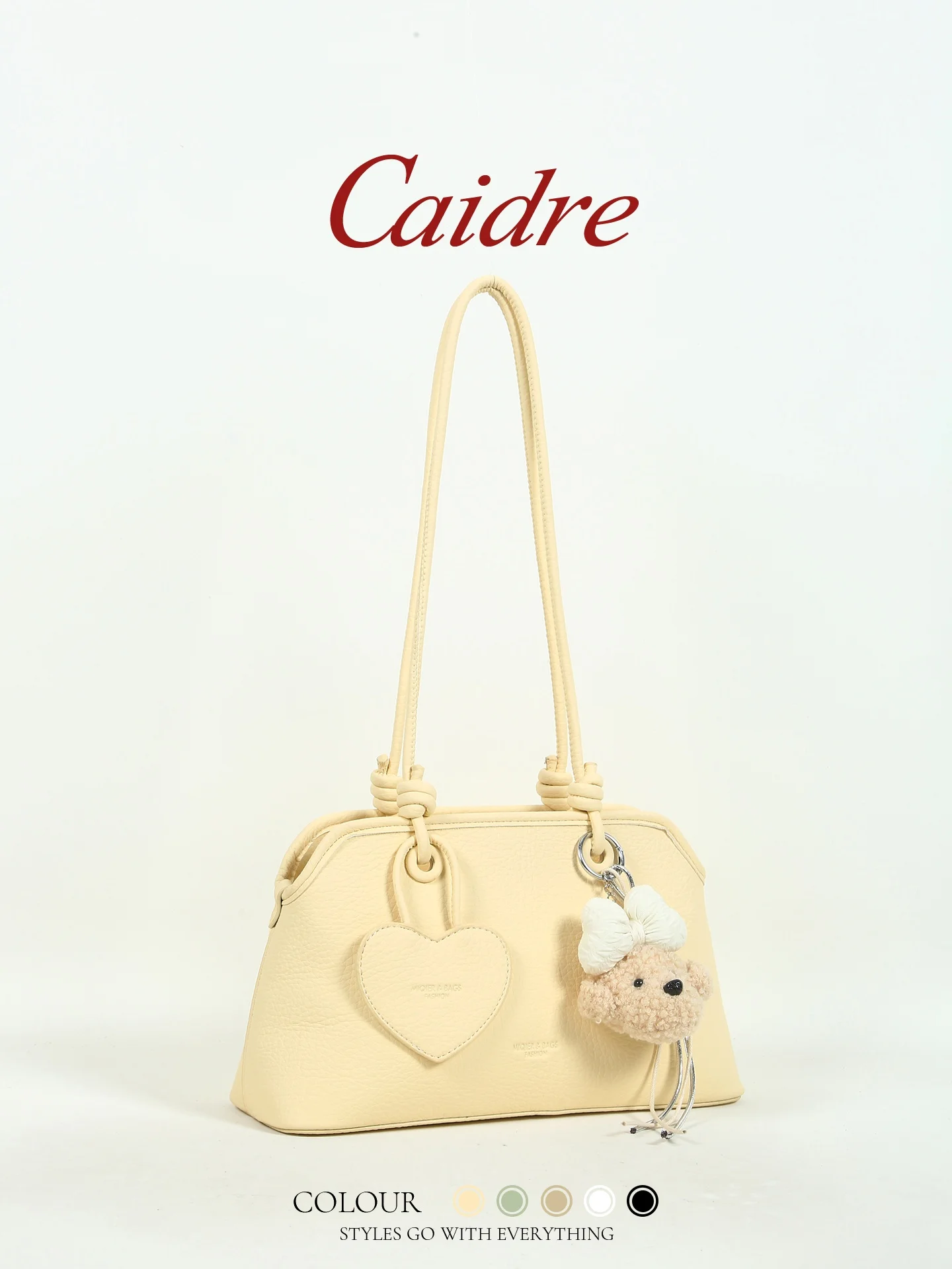 

Caidre Korean Style Large Capacity Single Shoulder Underarm Bag Commuter Tote Bag Birthday Gift for Women Unique Handbag