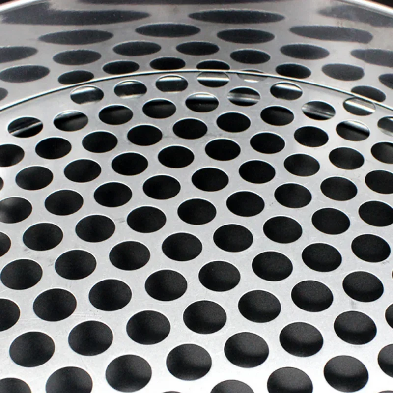 20cm, 2-30mm, 304 Stainless Steel Bean Fruit Baking Food Filter Kitchen Screen Filter Sieve Sifter Net Strainer