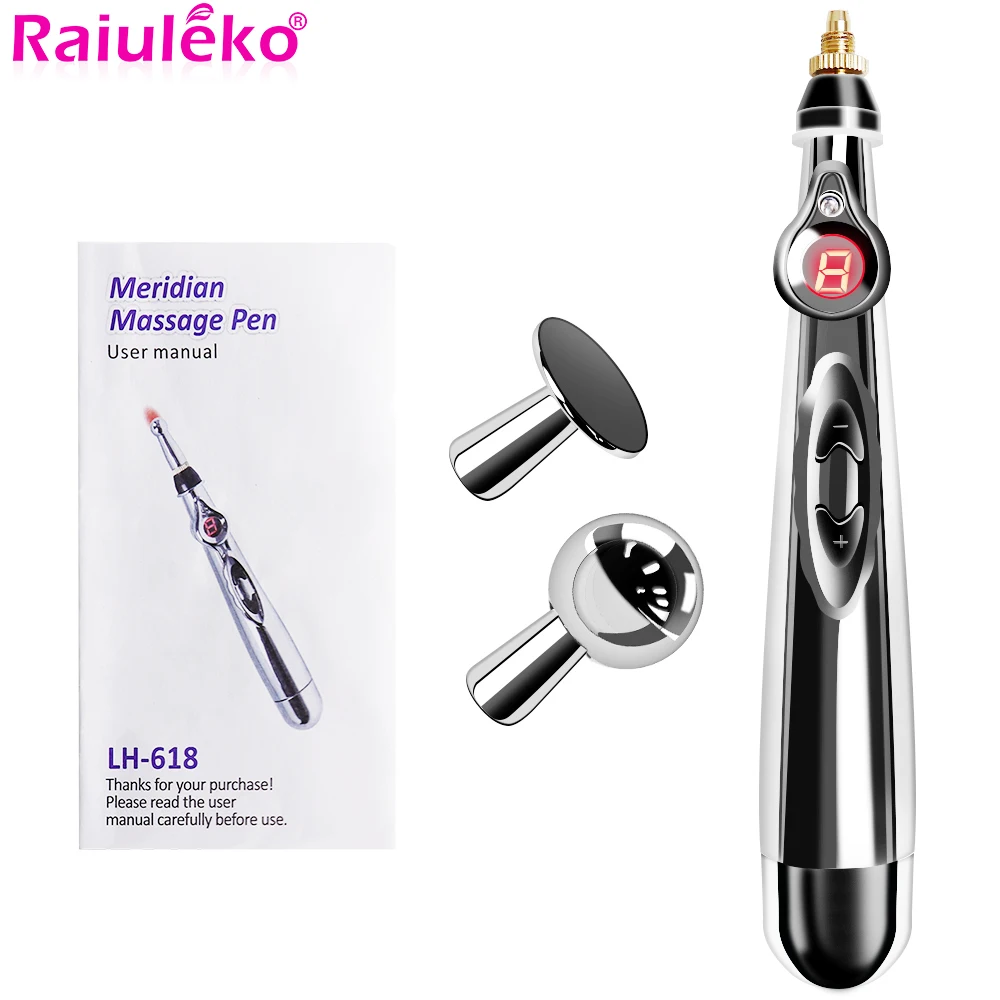 

Electronic acupuncture and moxibustion Pen Meridian Electric Pulse TENS Machine Massage Pen Muscle Stimulator Massage Therapy