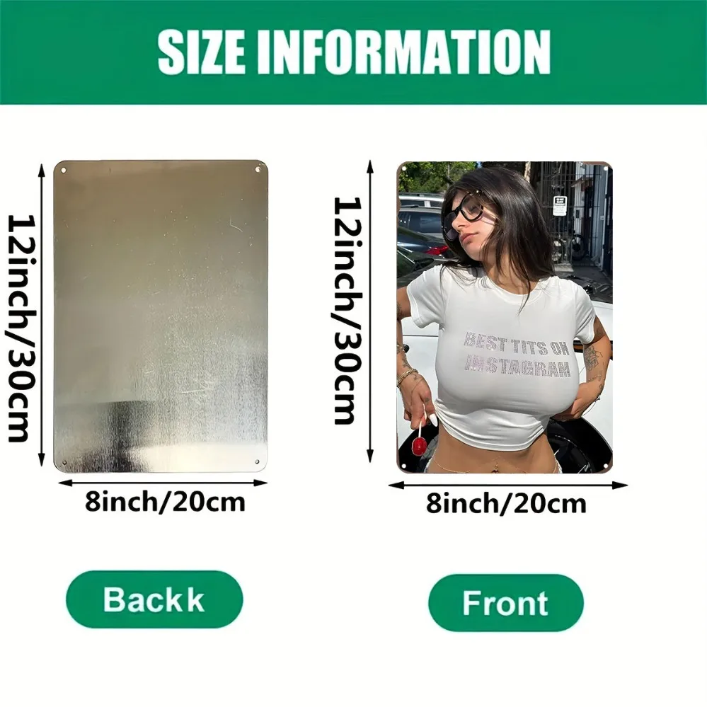 Brand Funny Aluminum Sign 