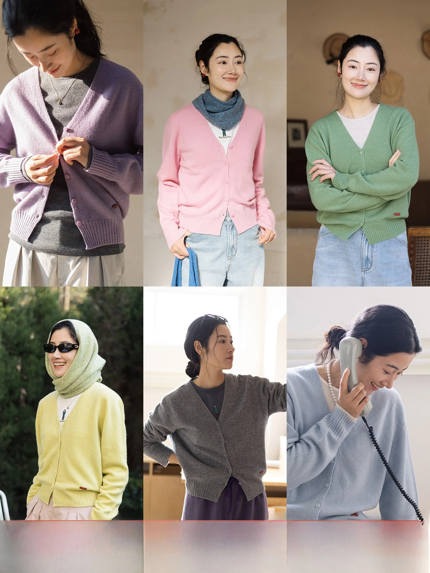 

Вязаный кардиган Special Blossom 076 Candy из 100% шерсти с V-образным вырезом, на пуговицах, женский, весенний, новый, мягкий, с длинными рукавами