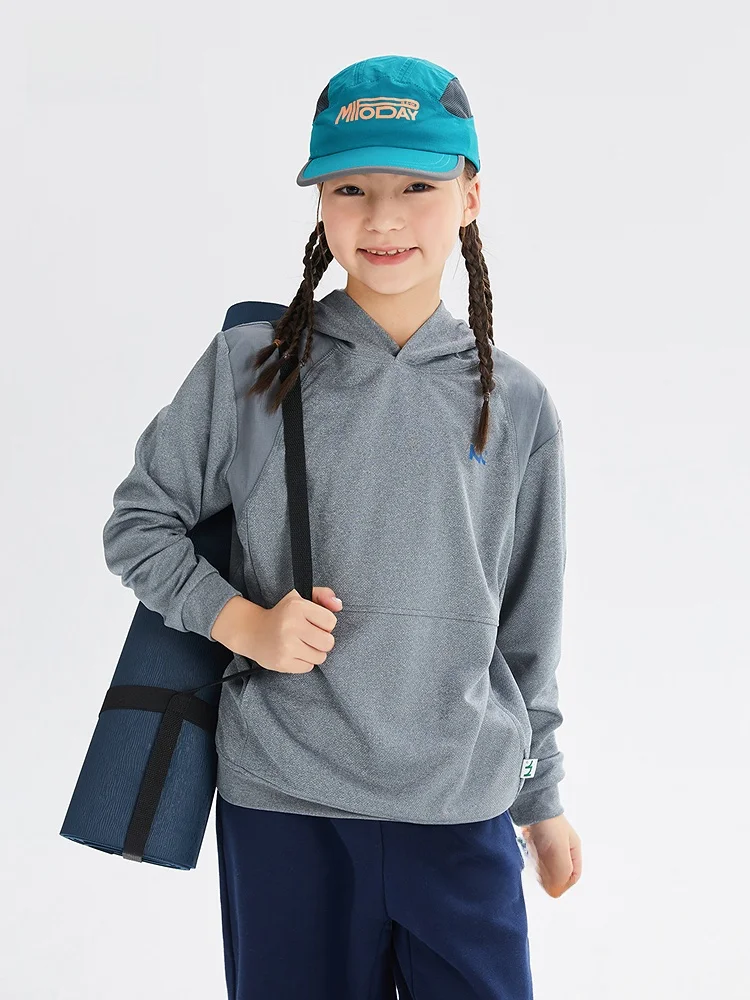 Quick Dry Breathable Children's Hoodie Sweatshirt Moisture Wicking Outdoor Sportswear for Boys And Girls Mipo2025 Autumn Coll...