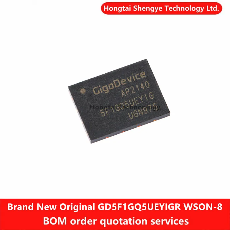 جديد الأصلي GD5F1GQ5UEYIGR WSON-8 1Gb SLC NAND فلاش رقاقة