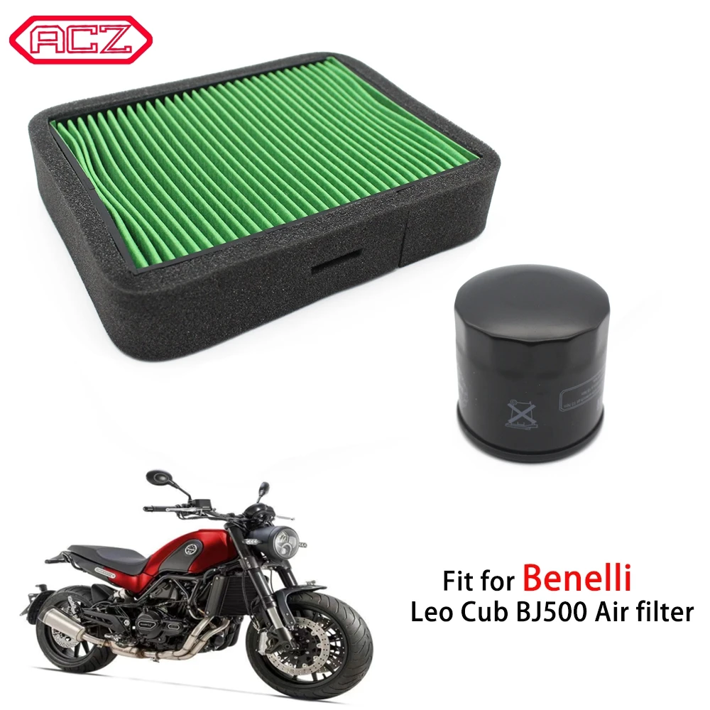 

ACZ Motorcycle Air Filter Oil Filtration For Benelli 502C BJ500 Leoncino500 BJ Leoncino 500 502