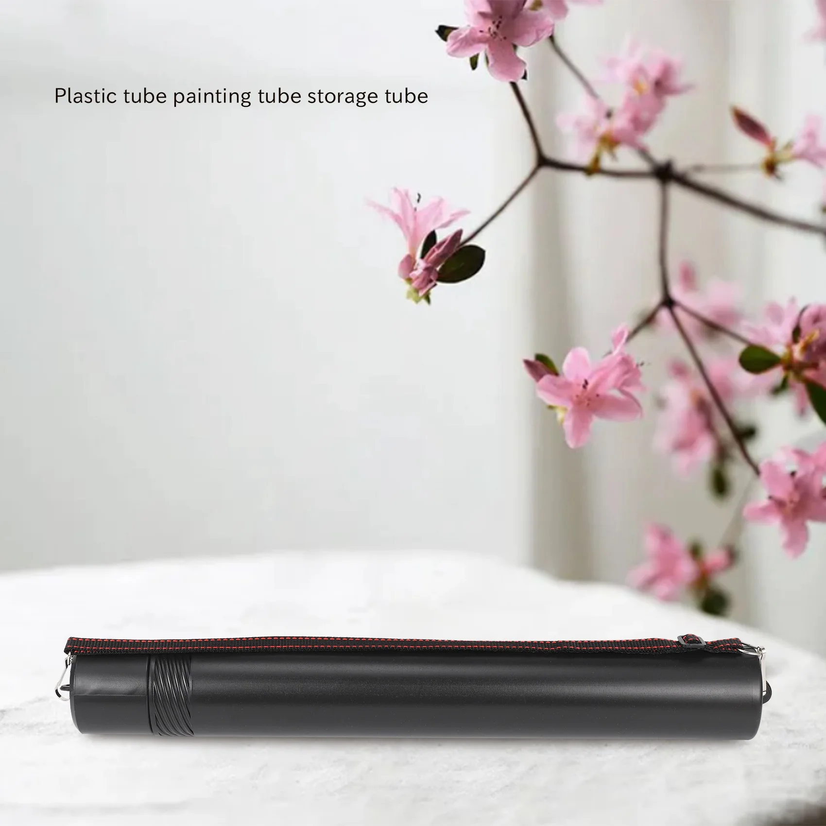 

Черная пластиковая трубка для хранения картин AAAE, держатель для прокрутки плаката