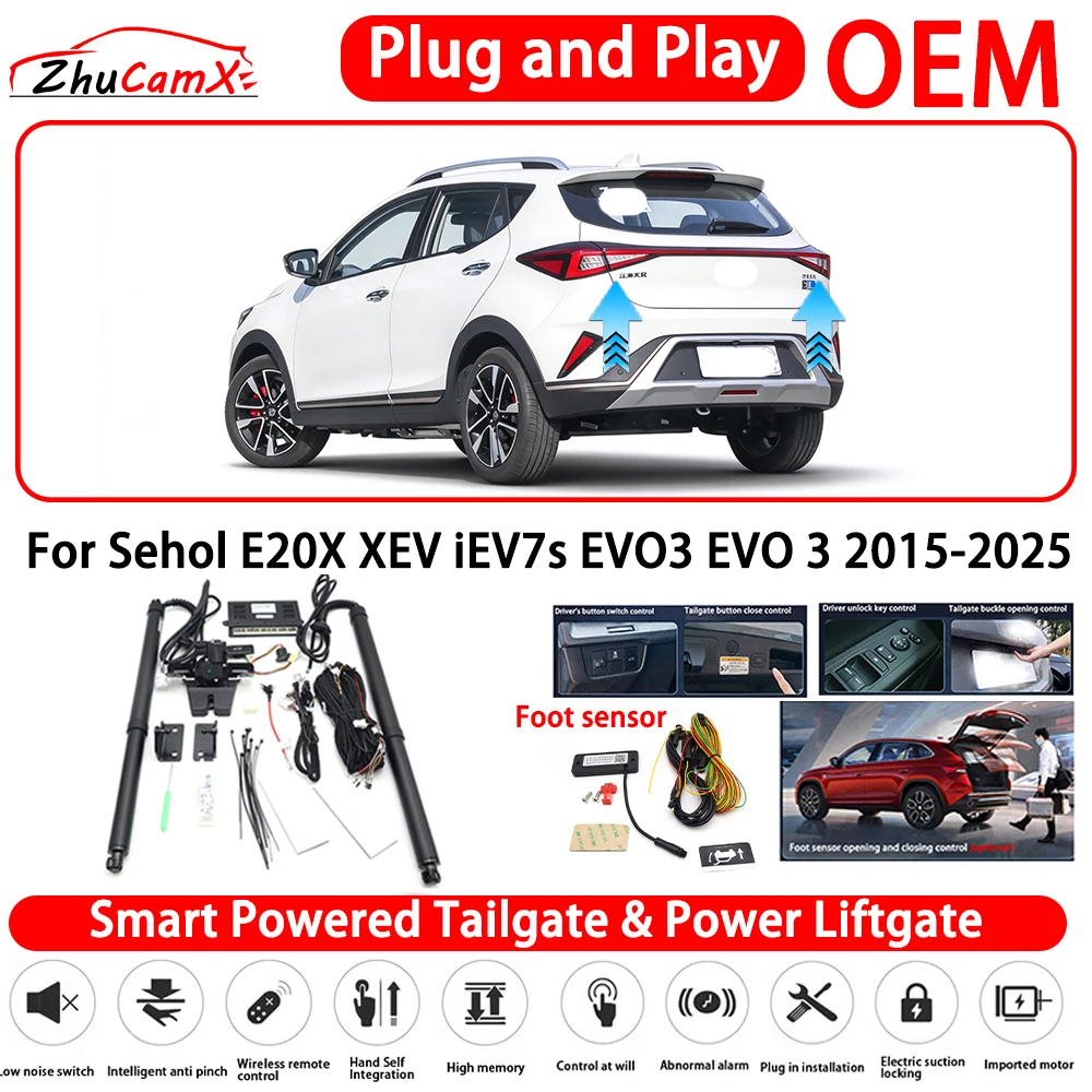 for Sehol E20X XEV iEV7s EVO3 EVO 3 2015-2025 OEM Smart Powered Tailgate Power Liftgate Automatic Rear Trunk Tailgate Actuator
