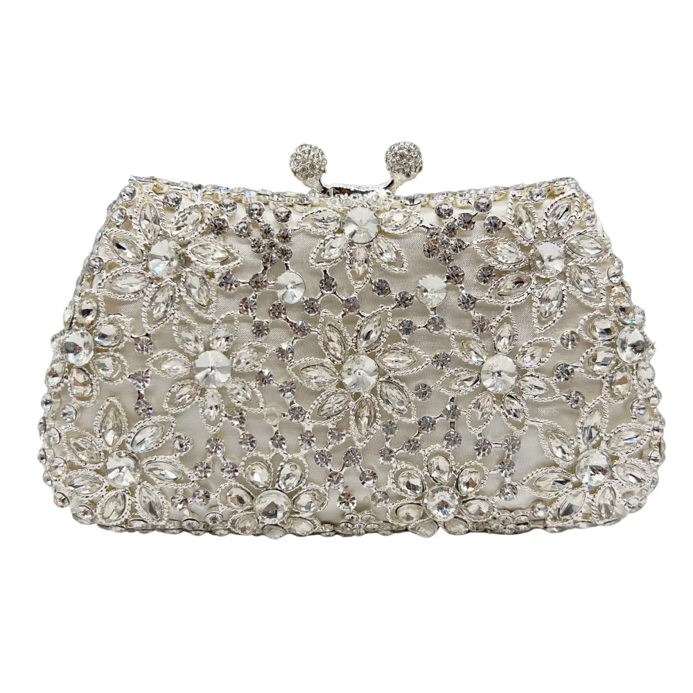 

High Quality Luxury Diamond Bag, Diamond Wedding Party, Handbag, Evening Bag, Crystal Clutch