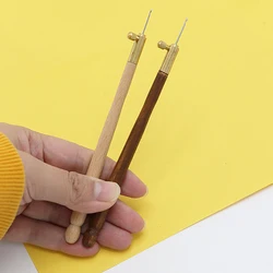 Embroidery Needle Tambour Crochet Hook Luneville Hook Handle With 3 Needles Set S Couture Luneville Glitter Bead Embroidery Tool