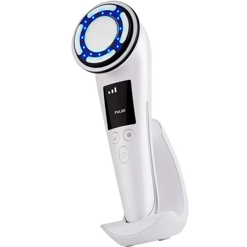 Hot Cold Photon Facial Beauty Device Pore Cleansing Lifting Tightening Skin Massage Importer